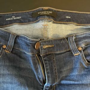 Liverpool skinny jeans. Size 18